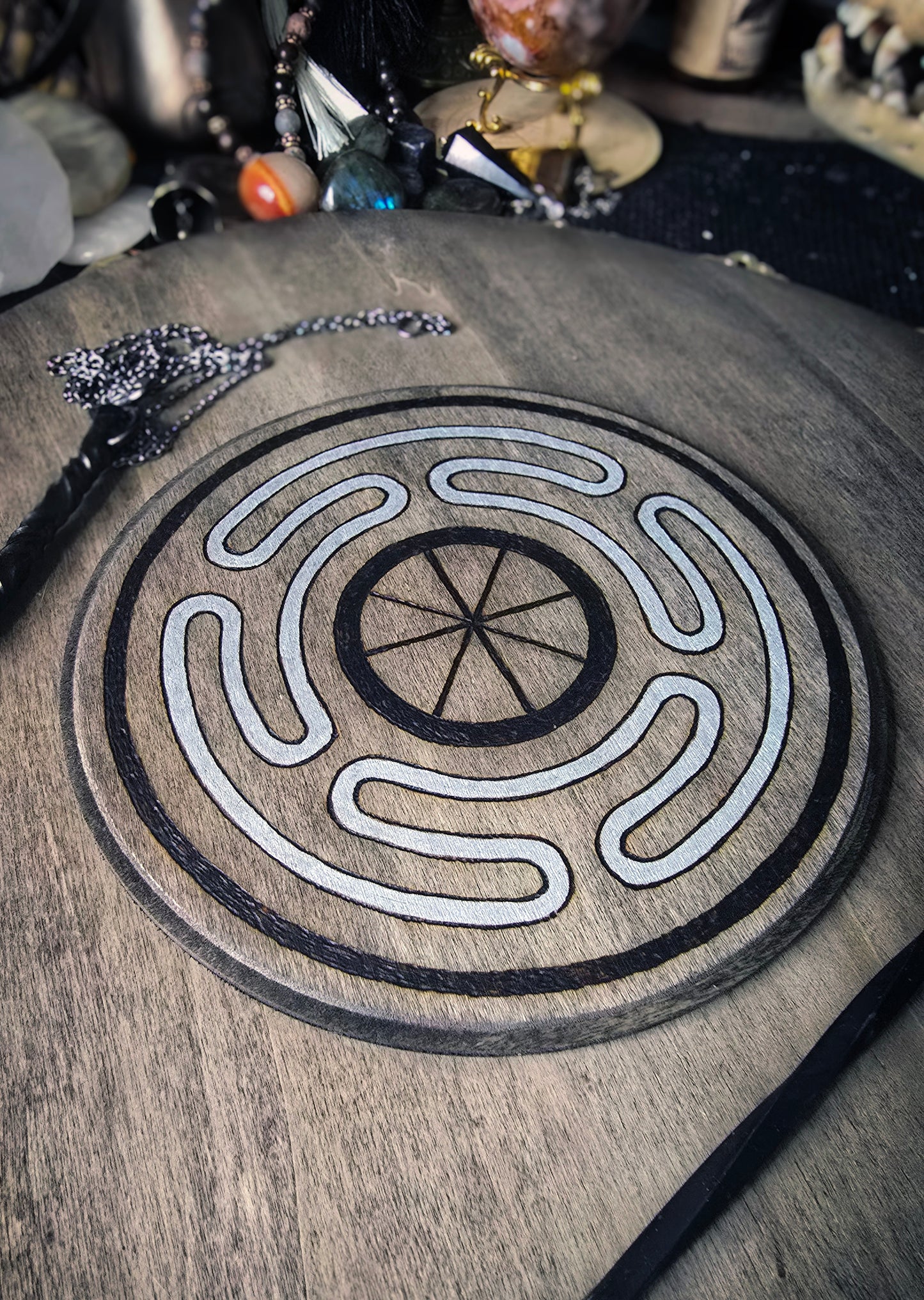 Hekate Wheel Altar Tile