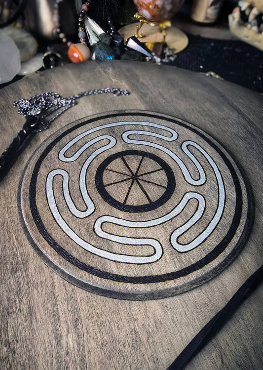 Hekate Wheel Altar Tile