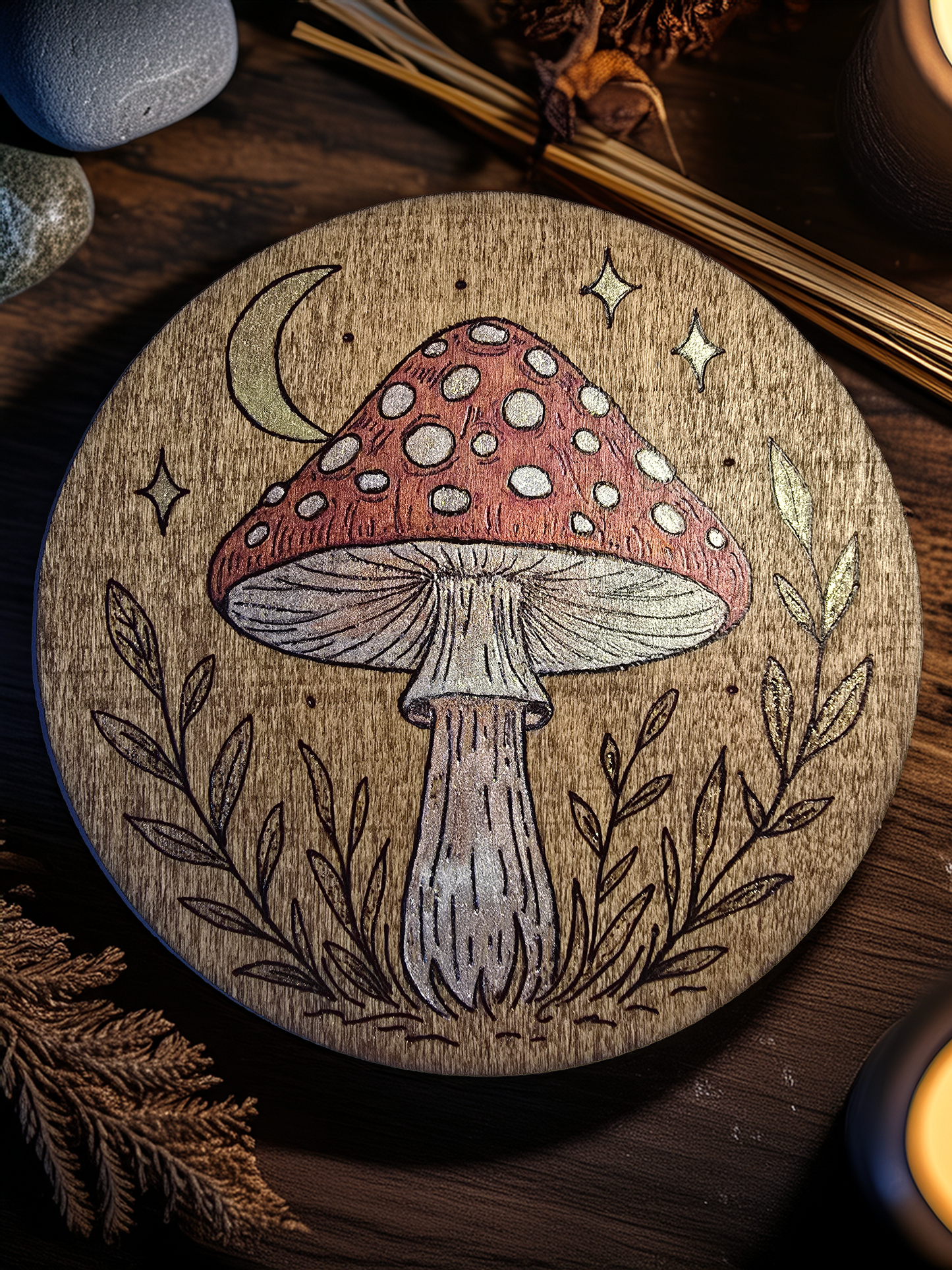 Redcap Mushroom Altar Tile