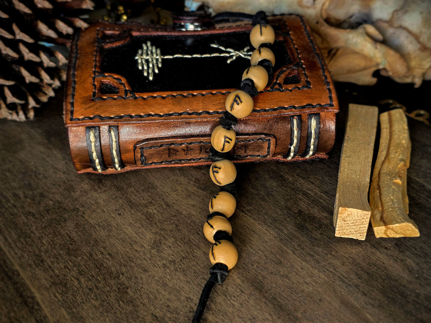 Ansuz Ritual Strand | Divination & Insight Ritual Tool
