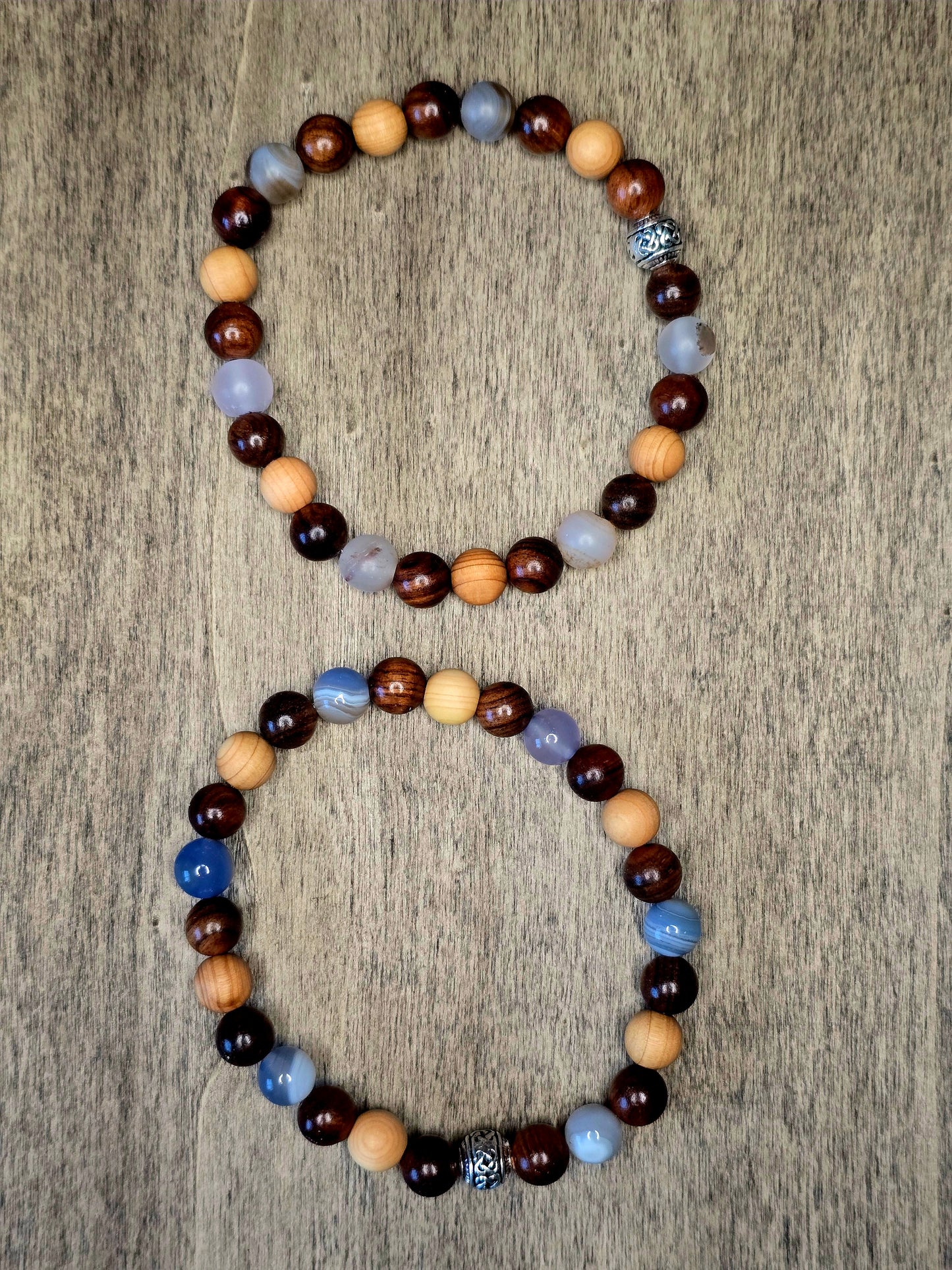 Agate Bracelet Duo | Calm & Flow