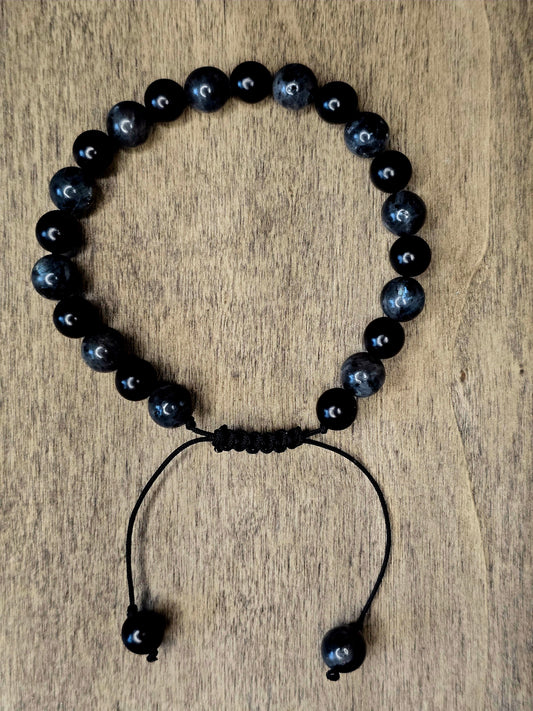Larvikite Bracelet | Grounding & Discernment