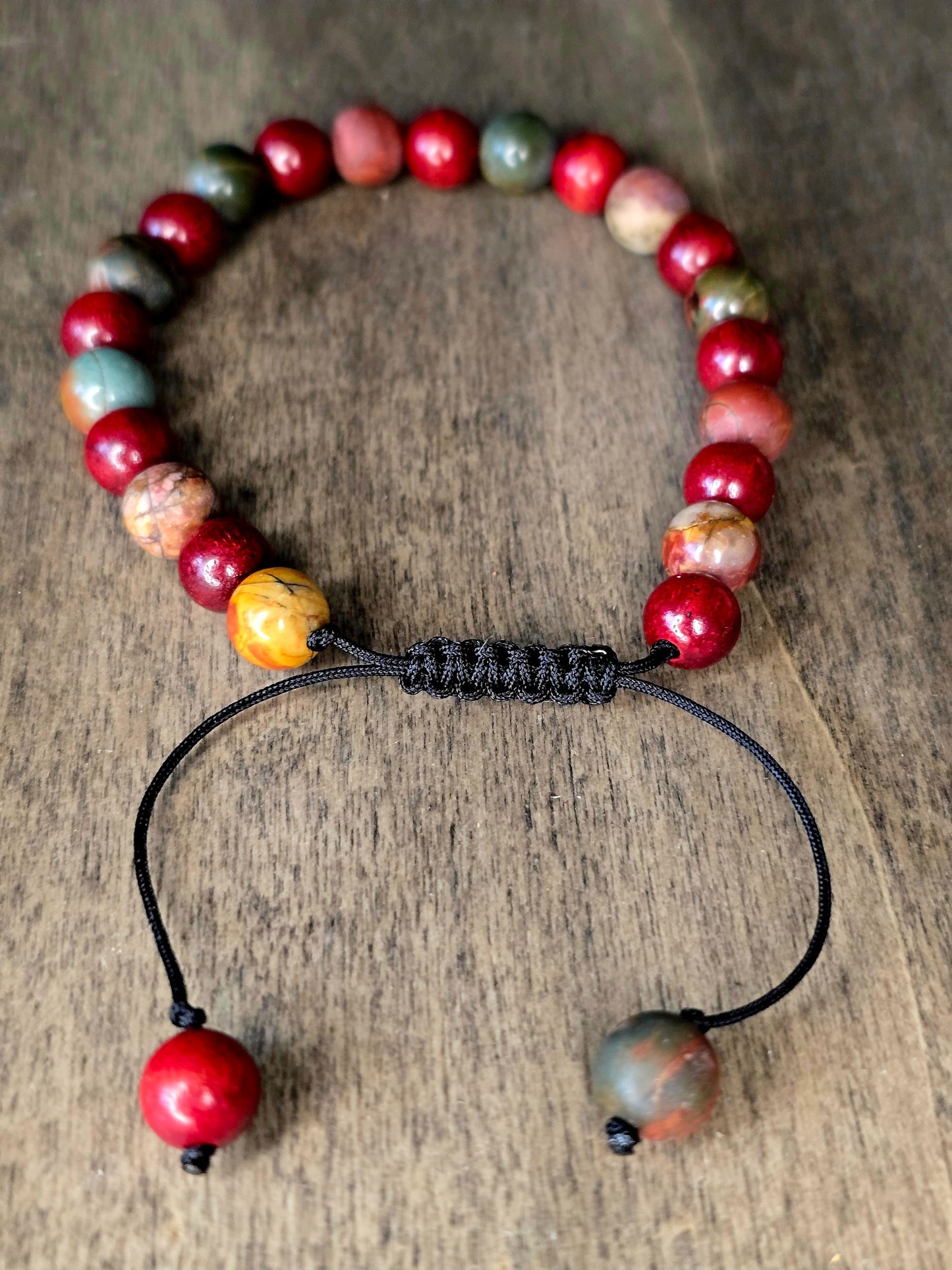 Picasso Jasper Bracelet | Stability & Adaptation