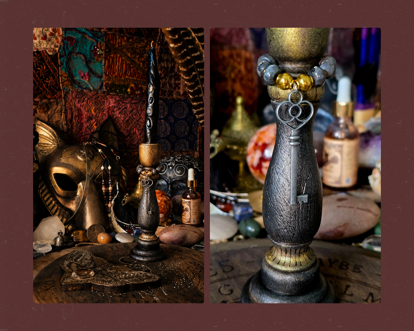Threshold Key Ritual Candle Holder