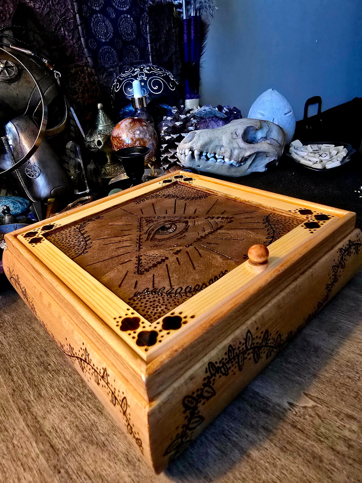 Inner Sight Ritual Box – Multi-Method Divination Tool