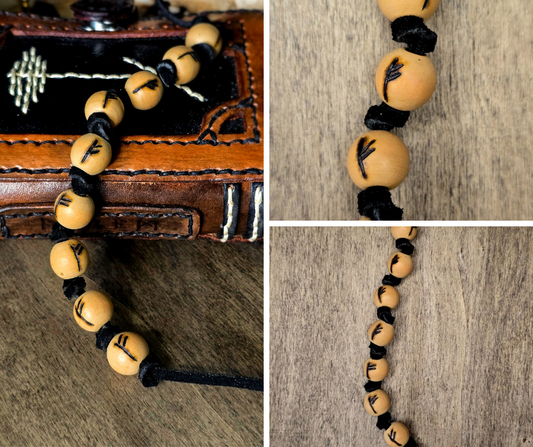 Fehu Ritual Strand | Prosperity Ritual Tool