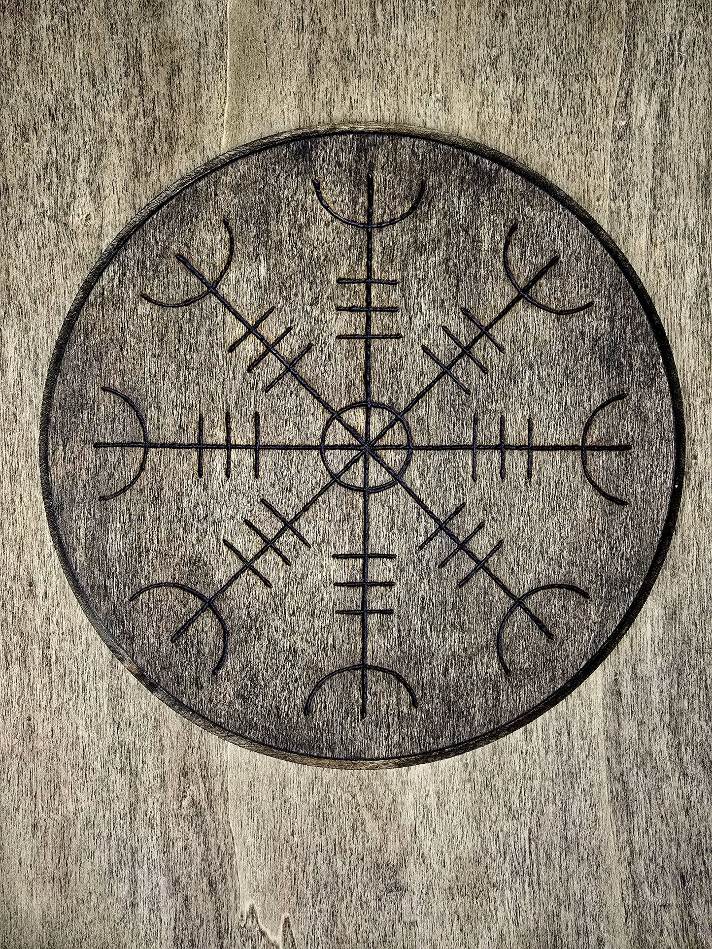 Ægishjálmur Altar Tile | Helm of Awe