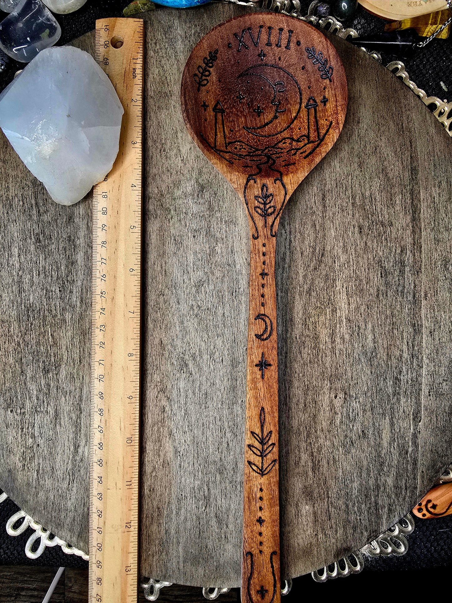 The Moon Tarot | Kitchen Witch Spoon