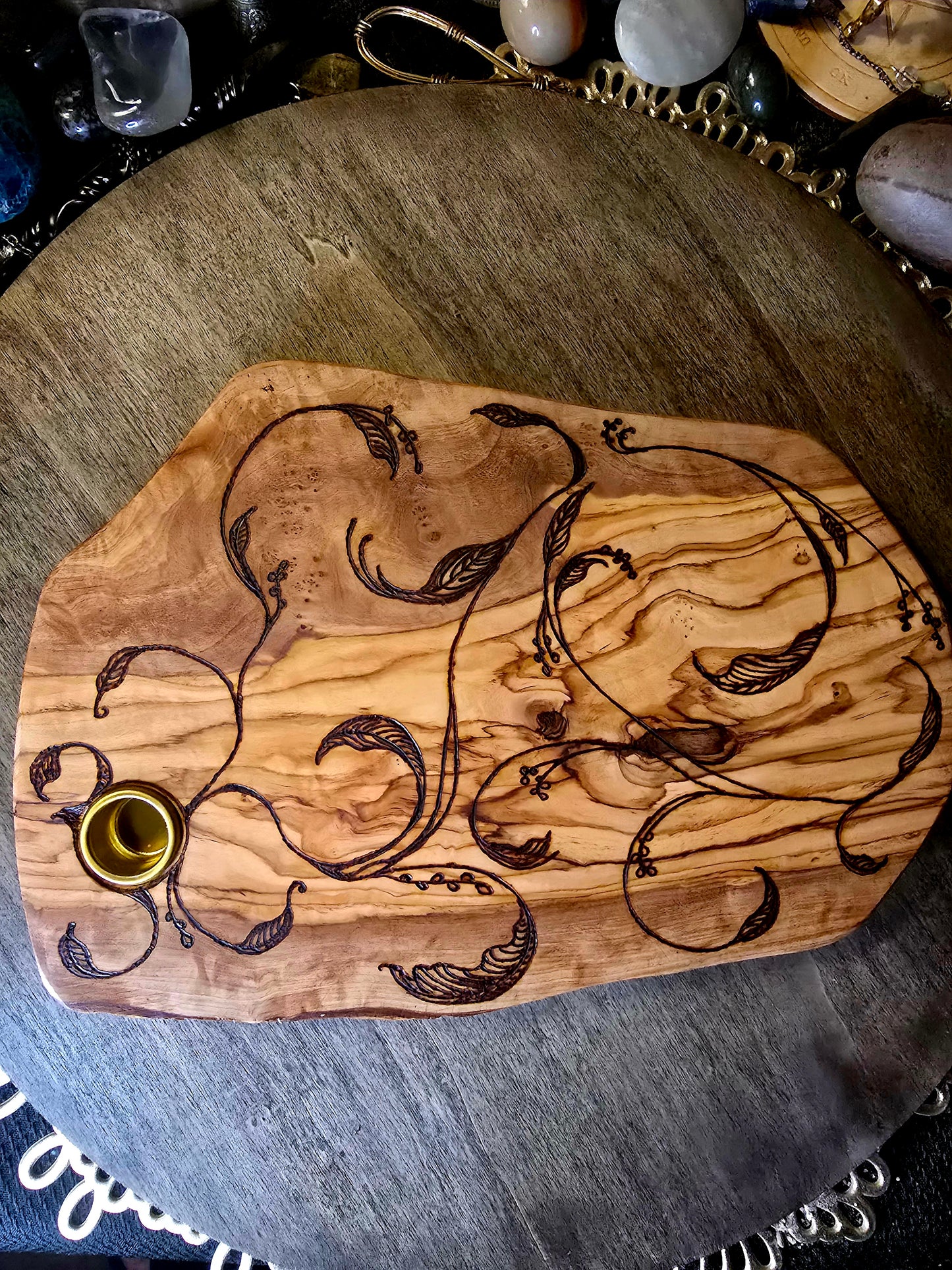 Olivewood Ritual Hearth Set