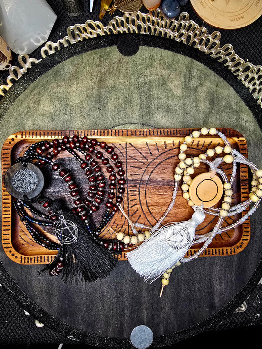 Banishing & Casting Altar Set | Divided Working Surface