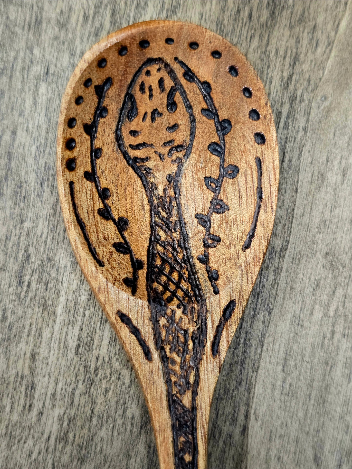 Ritual Spoon Set | Serpent Spiral Transformation Trio
