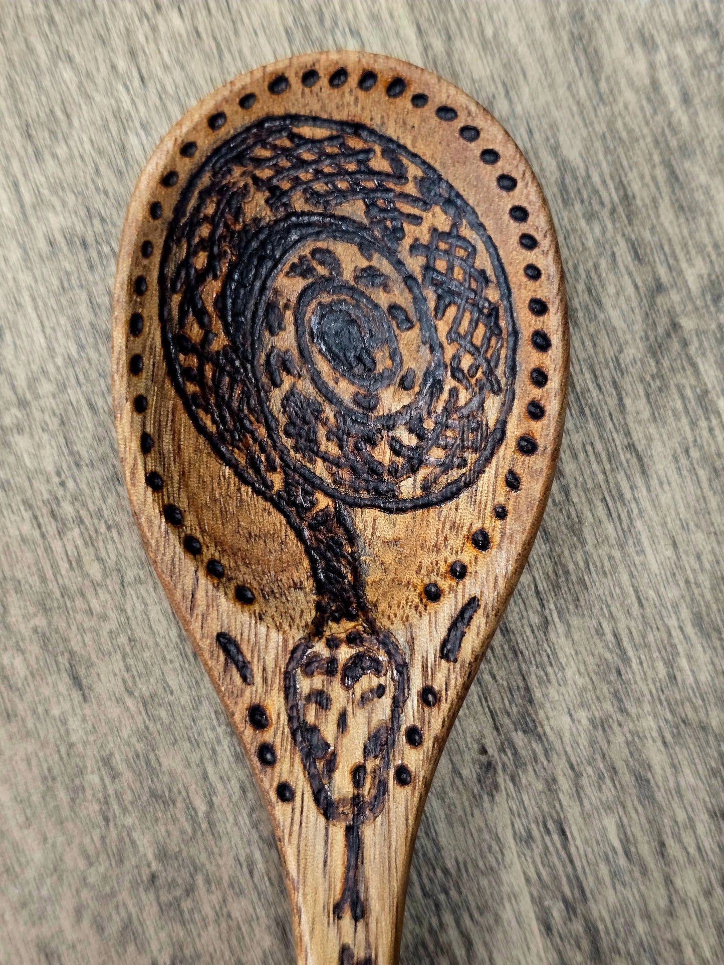 Ritual Spoon Set | Serpent Spiral Transformation Trio