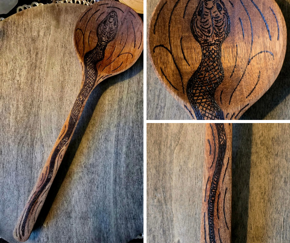 Kitchen Witch Spoon | Rising Serpent