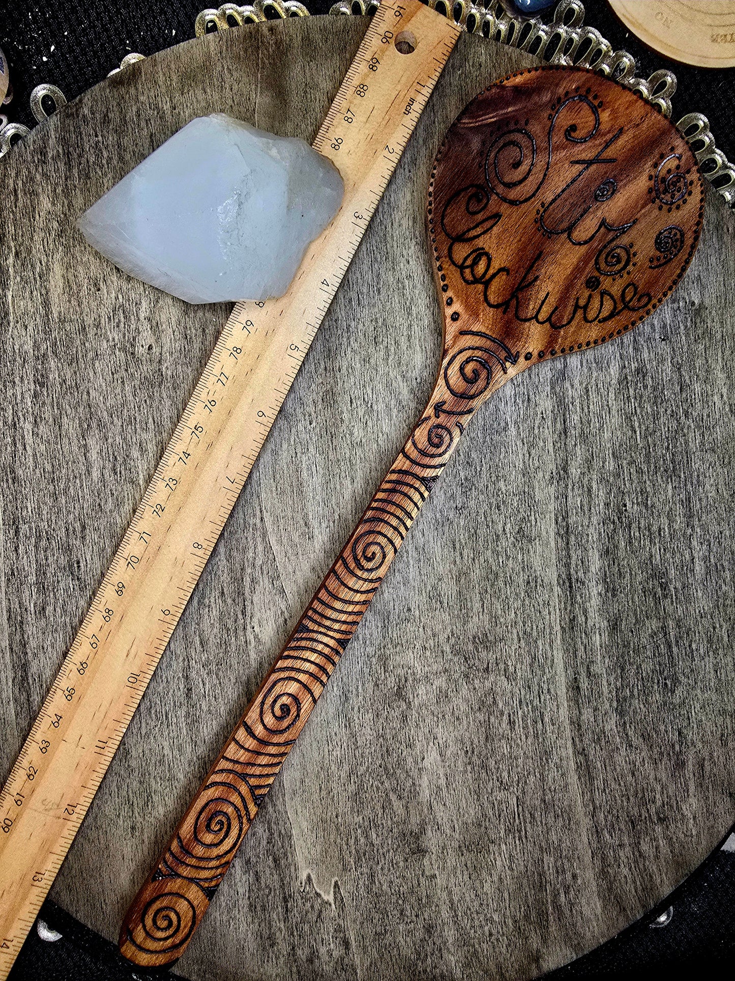 Kitchen Witch Spoon | Stir Clockwise