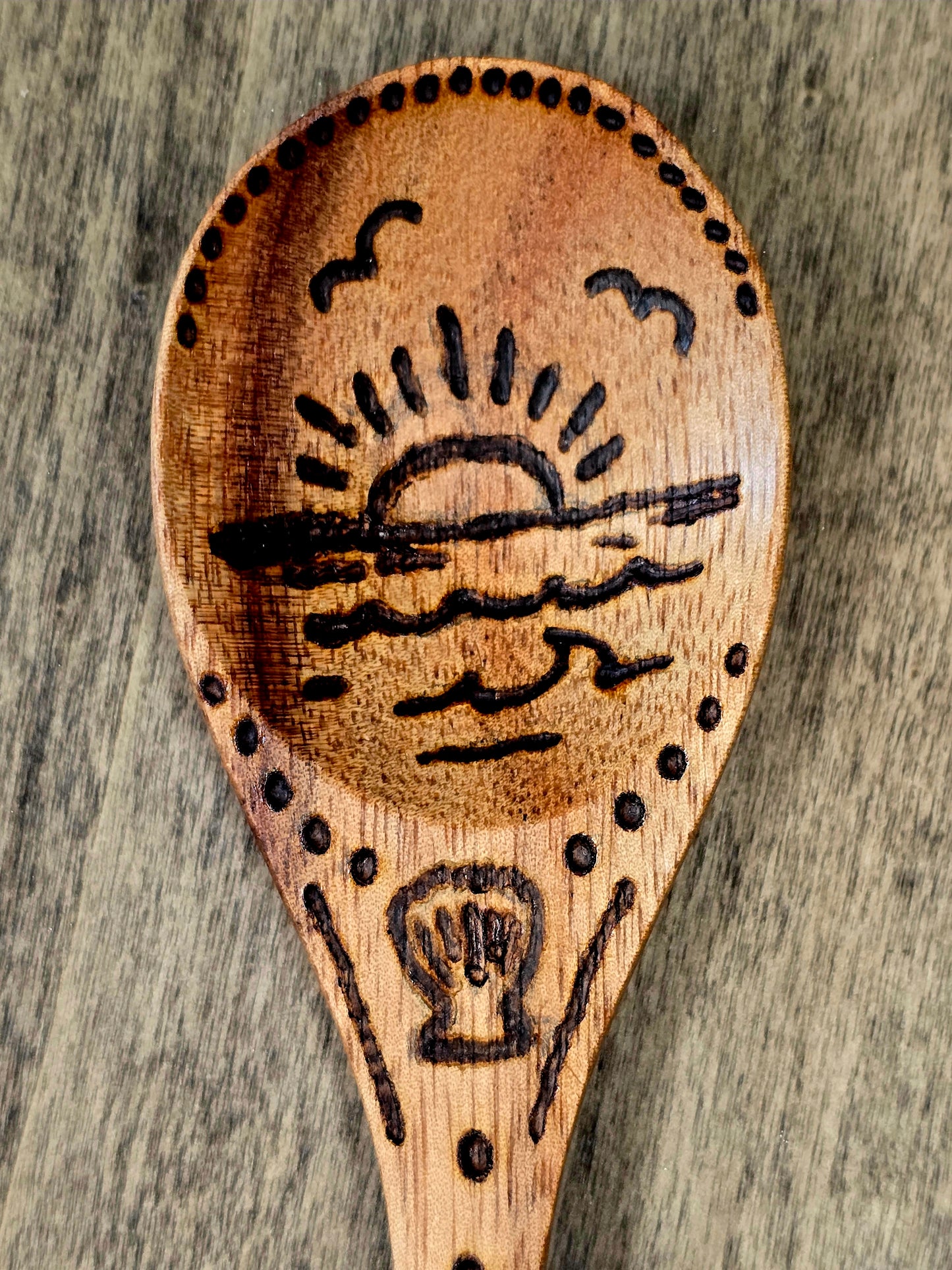 Sea, Sky, and Land Ritual Spoon Set