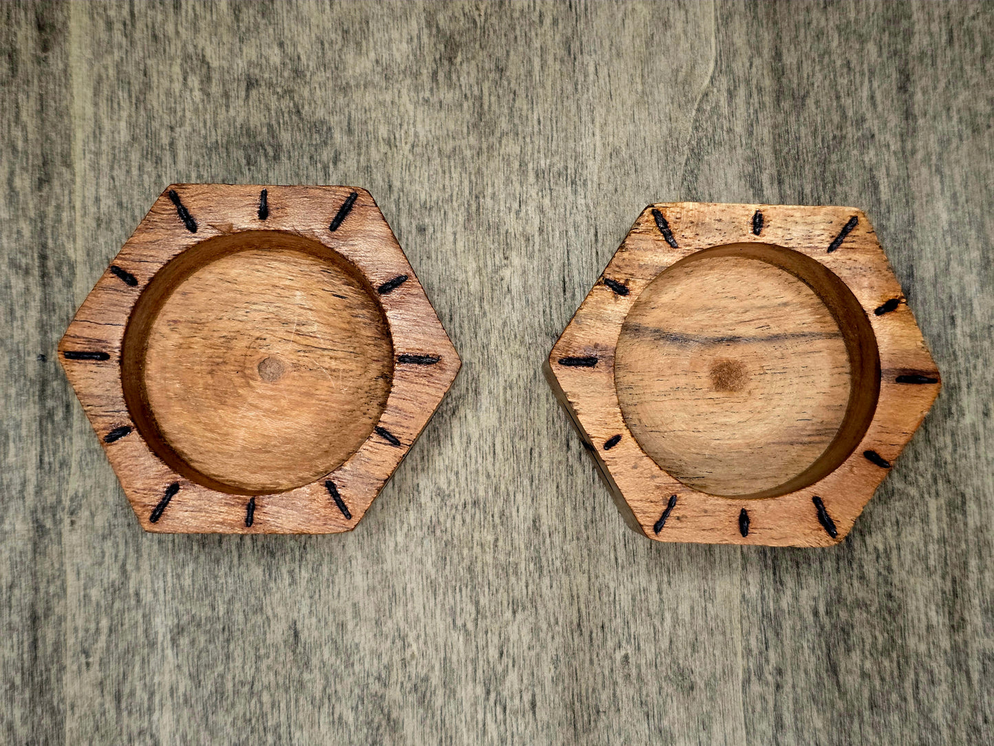 Crossroads & Sight Ritual Tealight Candle Holder Pair