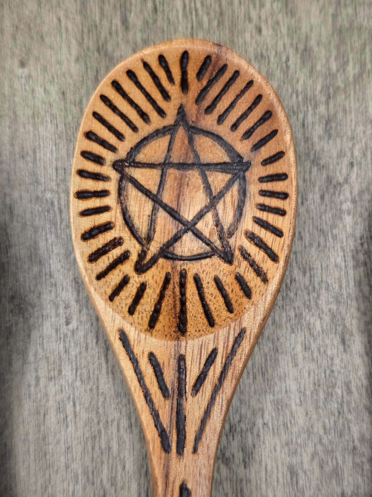 Ritual Spoon Set | Spiral Path, Pentacle, and Triple Moon